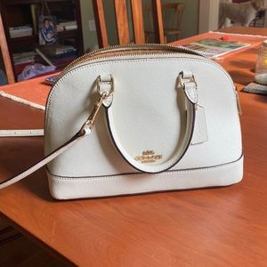 White Coach Cross Body Bag